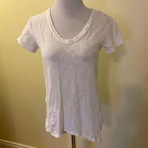 Wilt slub shrunken Short sleeve top